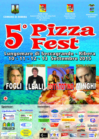 5° Edizione del Pizza Fest - 10/13 settembre 2015