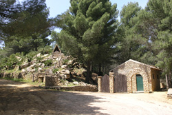 Foto all'interno dell'area attrezzata Monte Sara