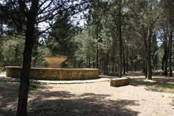 Foto all'interno dell'area attrezzata Monte Sara